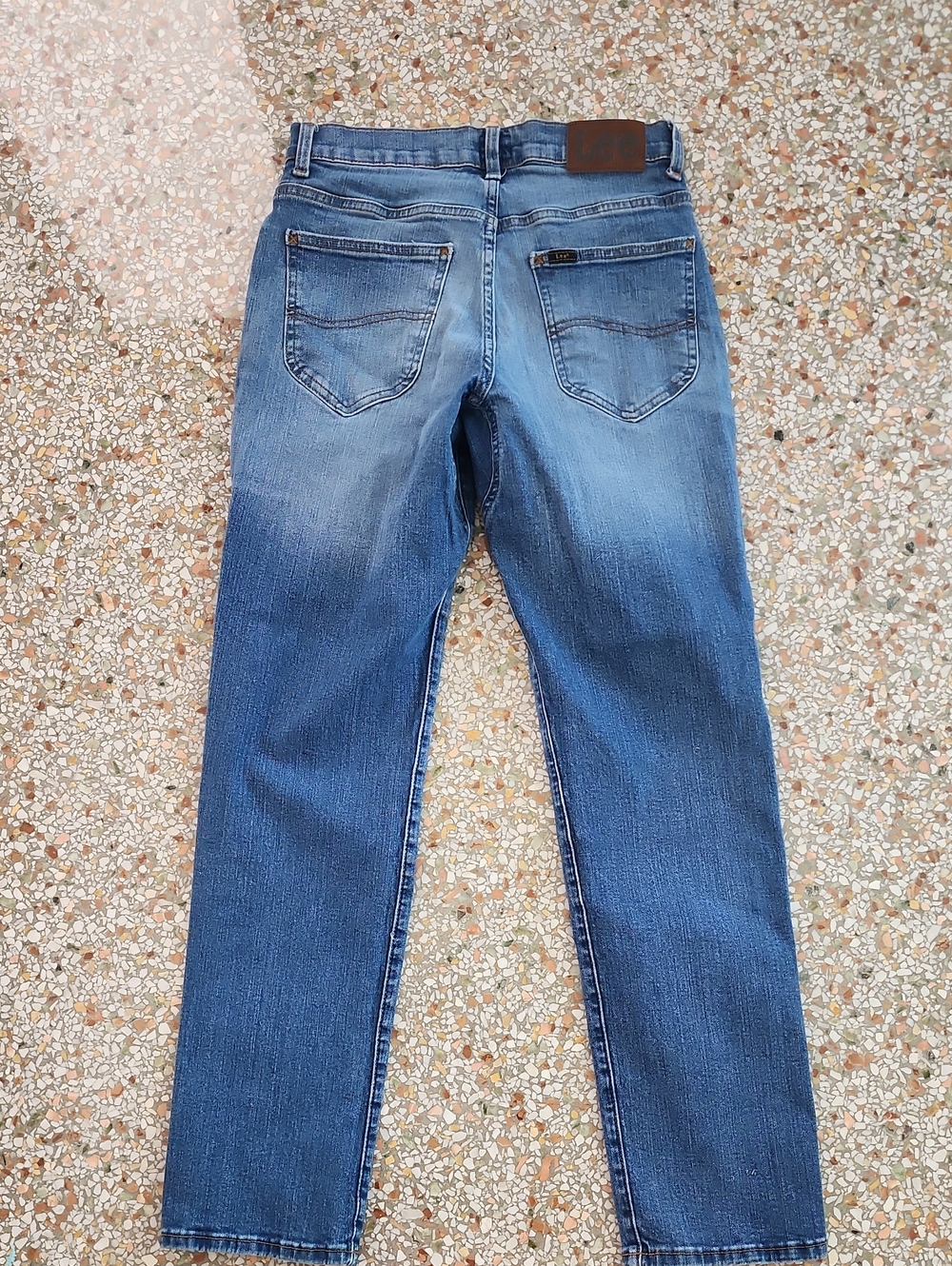 Lee Women's Vintage Straight Jeans in Classic Blue